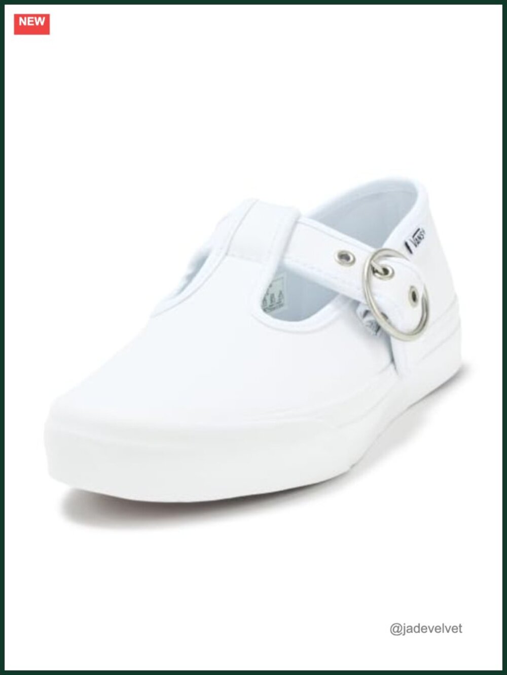 Mary Jane Flat Sneakers with Buckle Strap